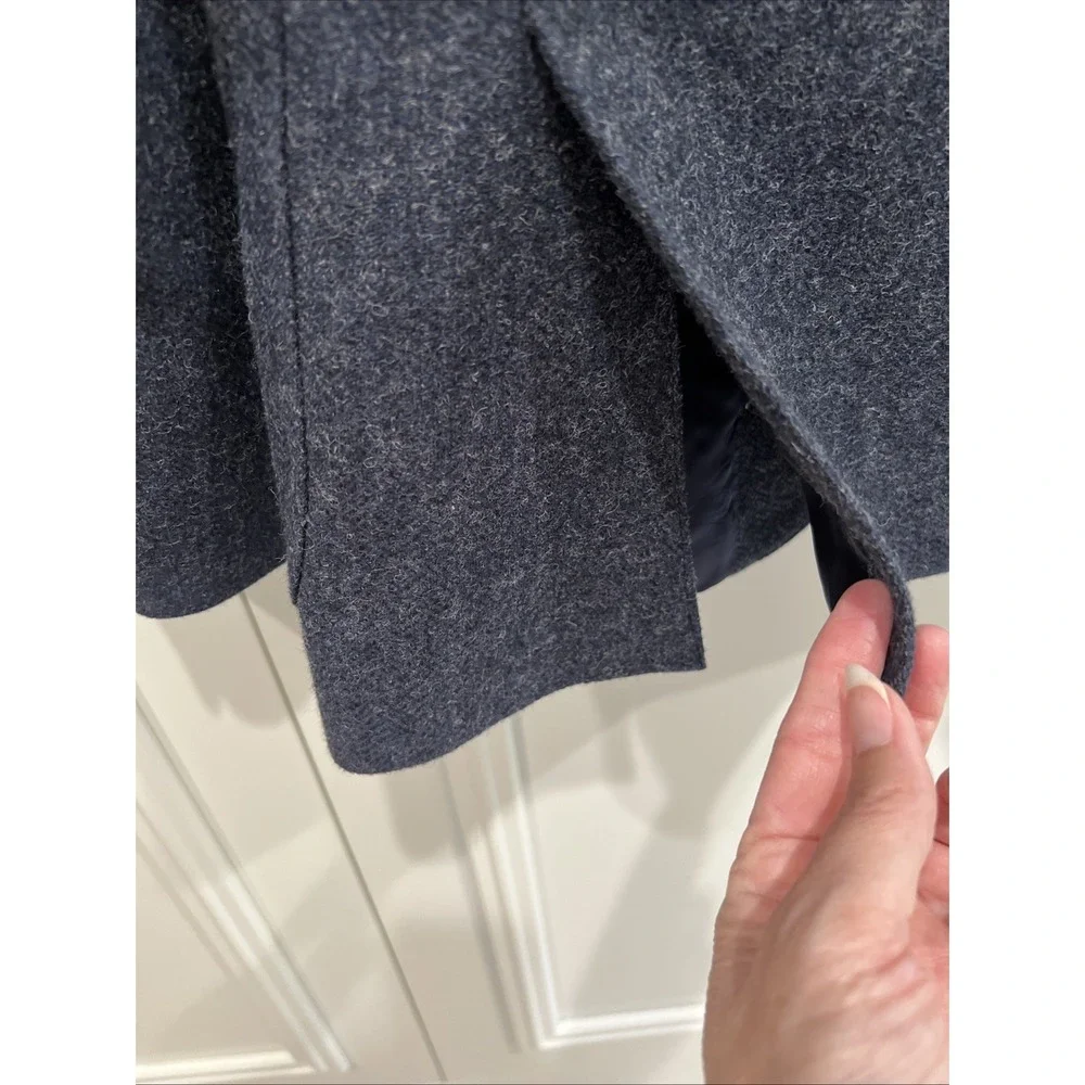 J Crew Ludlow Wool Blend Blazer Size 34S Slim Navy Moon British Cloth